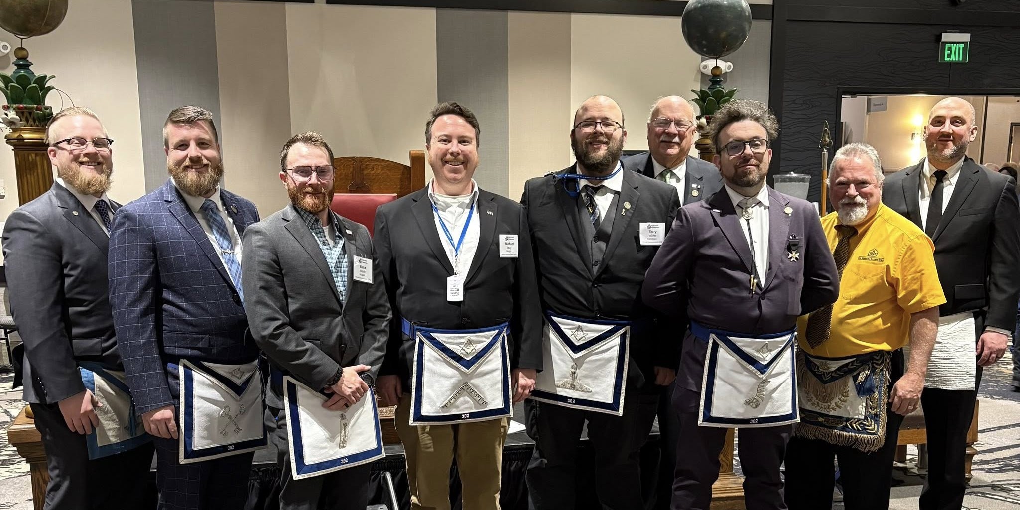 Members of Mizpah Lodge #302